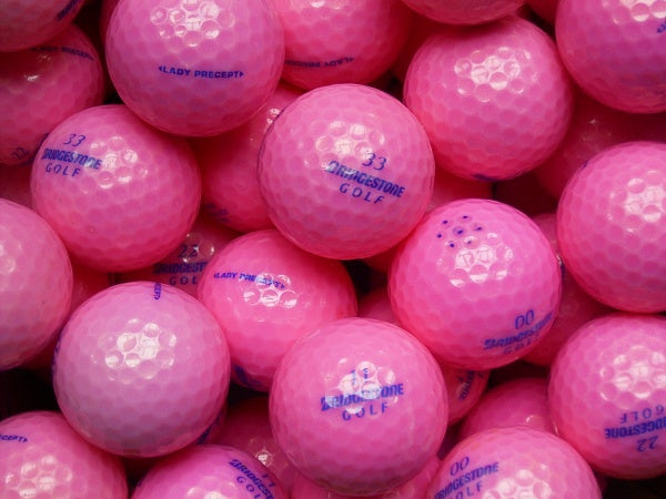 Bridgestone Lady Precept Pink Lakeballs - gebrauchte Lady Precept Pink Golfbälle AAA/AAAA-Qualität