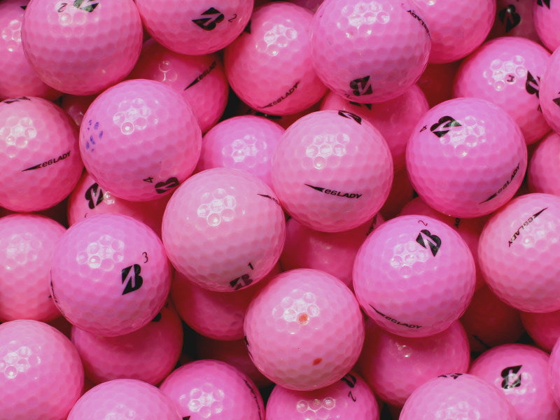 Bridgestone-e6Lady-Pink-AAA/AAAA-Lakeballs-Golfbaelle