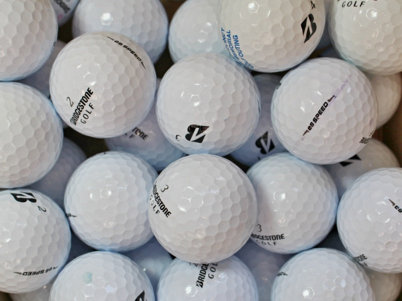 gebrauchte Bridgestone e6 Speed Golfbälle - Lakeballs in AAA/AAAA-Qualität