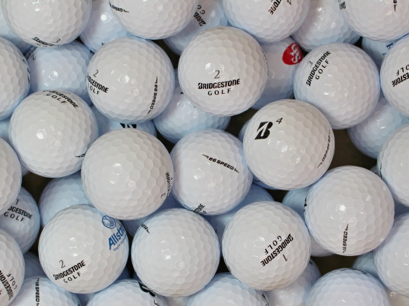 gebrauchte Bridgestone e6 Speed Golfbälle - Lakeballs in AAAA-Qualität