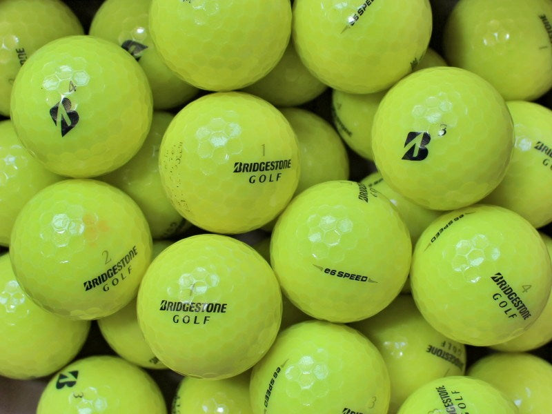  gebrauchte Bridgestone e6 Speed Gelb Golfbälle - Lakeballs in AAA/AAAA-Qualität