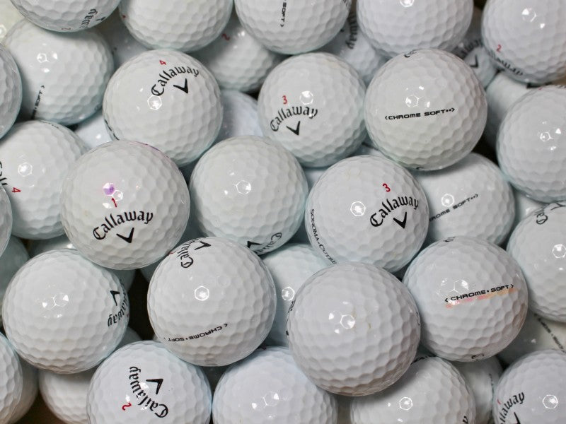 Callaway Chrome Soft Lakeballs - gebrauchte Chrome Soft Golfbälle AAA/AAAA-Qualität
