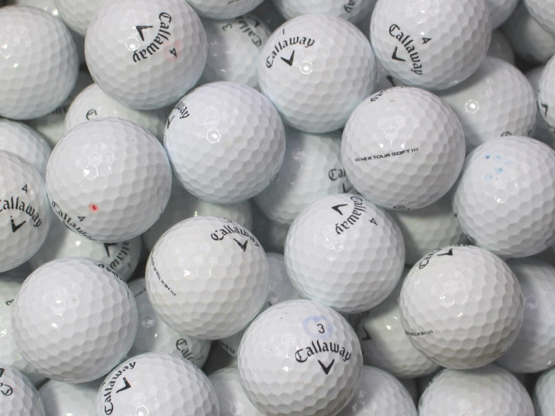 Callaway HEX Tour Soft Lakeballs - gebrauchte HEX Tour Soft Golfbälle AAA/AAAA-Qualität