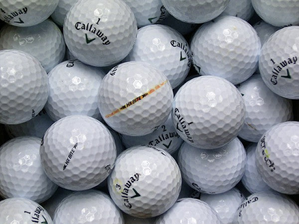 Callaway HX (Hot) Bite Lakeballs - gebrauchte HX (Hot) Bite Golfbälle AAA/AAAA-Qualität