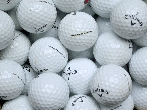 Callaway HEX Black Tour Lakeballs - gebrauchte HEX Black Tour Golfbälle AAA/AAAA-Qualität