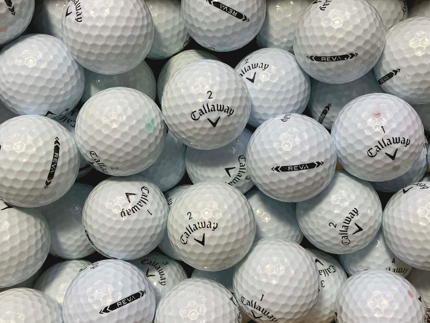 Callaway-Reva-Lakeballs-Golfbaelle-AAA/AAAA-Qualität