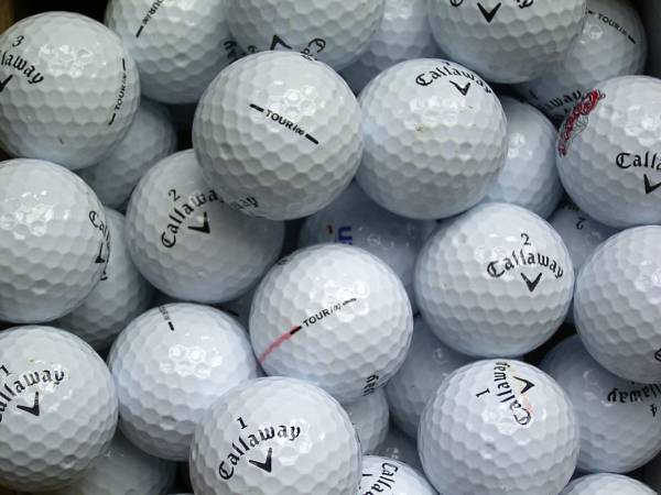 Callaway Tour iZ Lakeballs - gebrauchte Tour iZ Golfbälle AAA/AAAA-Qualität