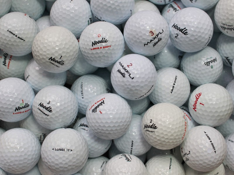 Maxfli Noodle Lakeballs - gebrauchte Maxfli Noodle Golfbälle AAA/AAAA-Qualität
