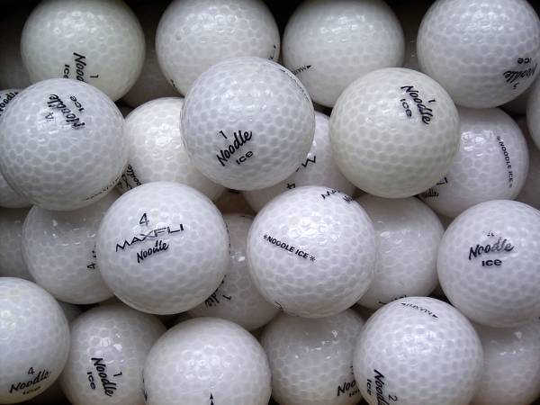 Maxfli Noodle Ice Lakeballs - gebrauchte Maxfli Noodle Ice Golfbälle AAA/AAAA-Qualität