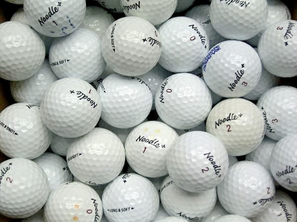 Maxfli Noodle+ (Plus) Lakeballs - gebrauchte Maxfli Noodle+ (Plus) Golfbälle AAA/AAAA-Qualität