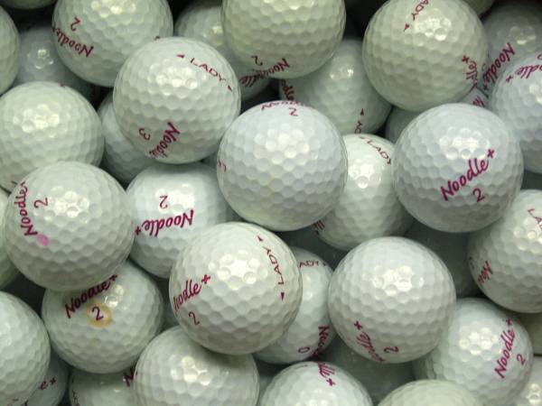 Maxfli Noodle+ (Plus) Lady Lakeballs - gebrauchte Maxfli Noodle+ (Plus) Lady Golfbälle AAA/AAAA-Qualität
