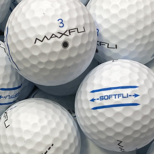 Maxfli SoftFli Matt Lakeballs - gebrauchte SoftFli Matt Golfbälle 
