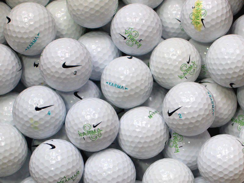Nike Karma Lakeballs - gebrauchte Karma Golfbälle AAA/AAAA-Qualität