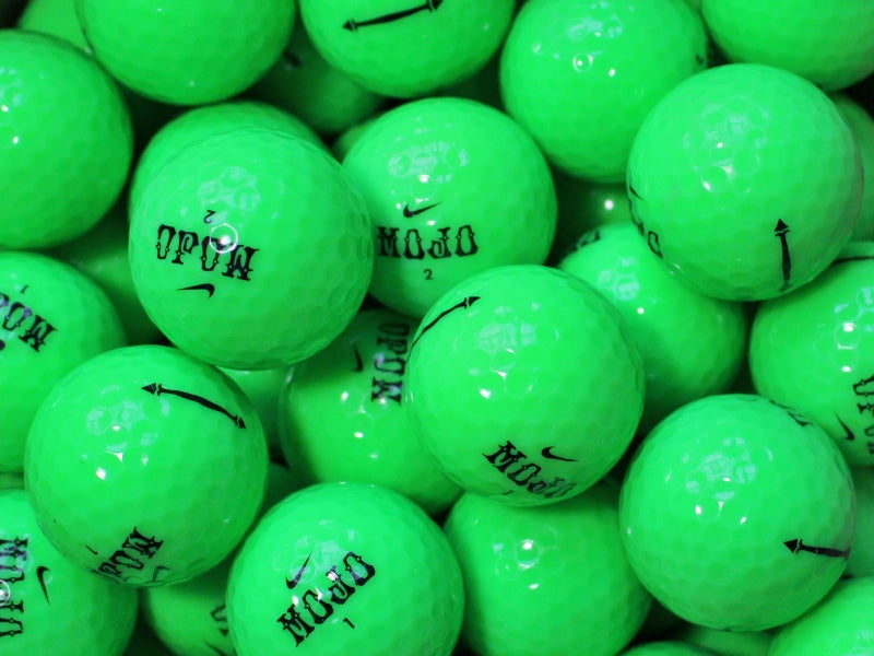 Nike Mojo Grün Lakeballs - gebrauchte Mojo Grün Golfbälle AAA/AAAA-Qualität