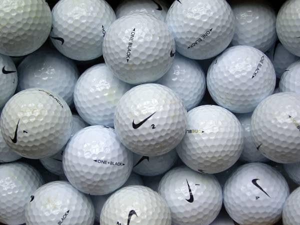 Nike One Black Lakeballs - gebrauchte One Black Golfbälle AAA/AAAA-Qualität
