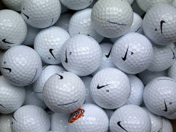 Nike Powerflight Lakeballs - gebrauchte Powerflight Golfbälle AAA/AAAA-Qualität