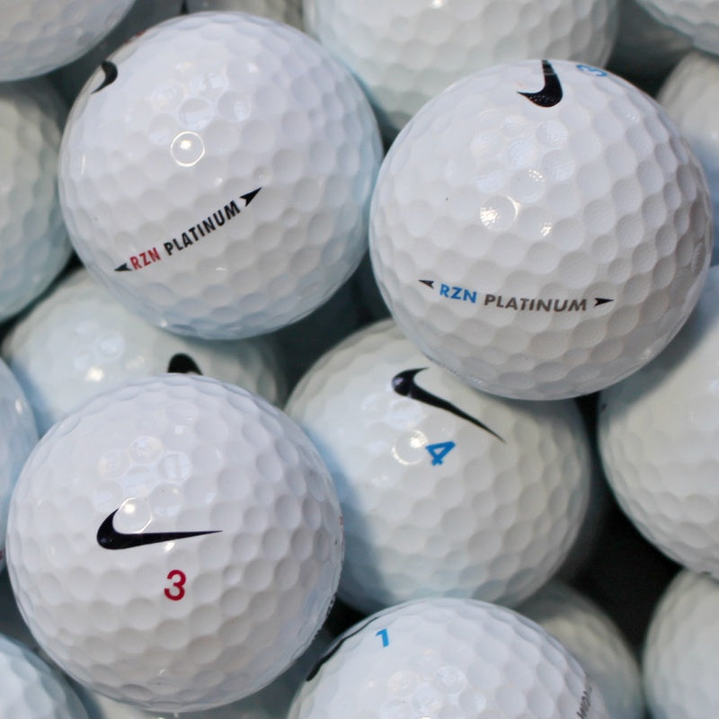 Nike RZN Platinum Lakeballs - gebrauchte RZN Platinum Golfbälle