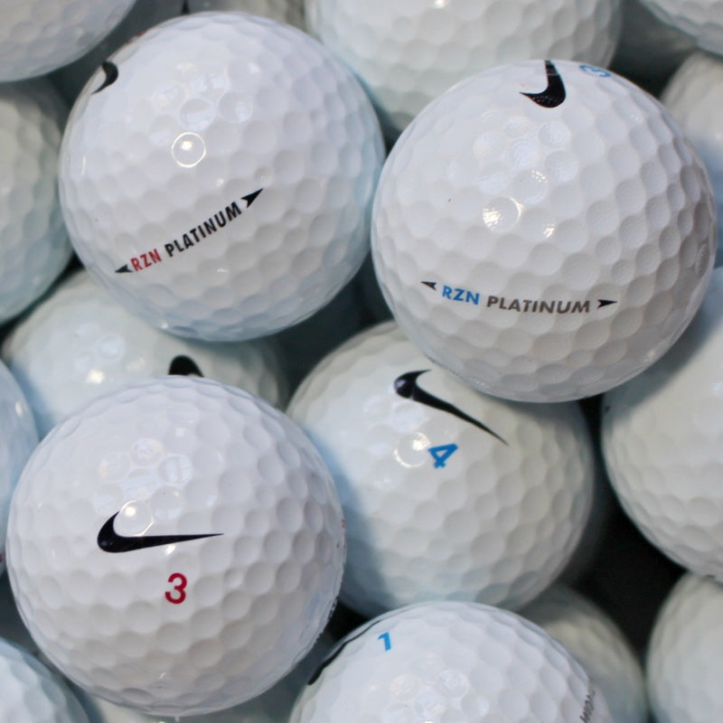 Nike RZN Platinum Lakeballs - gebrauchte RZN Platinum Golfbälle 