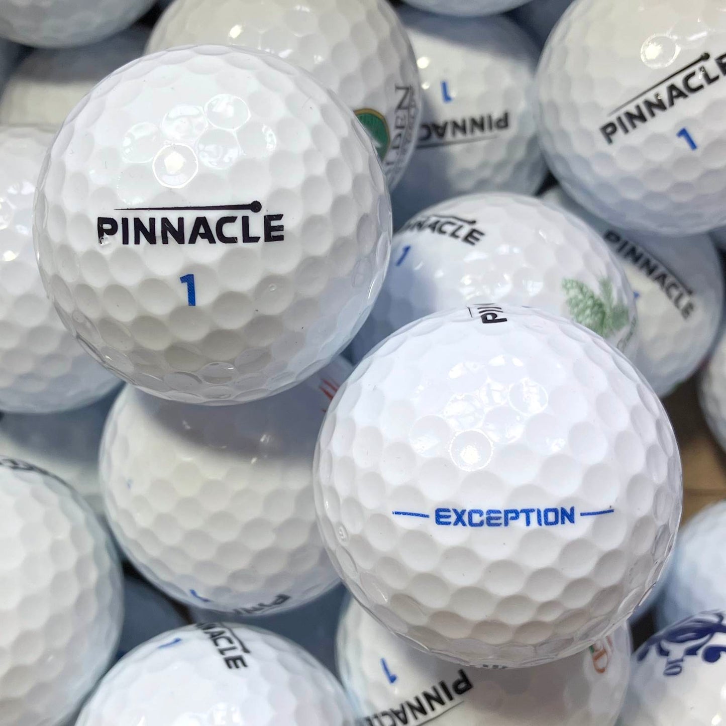 Pinnacle Exception Lakeballs - gebrauchte Exception Golfbälle