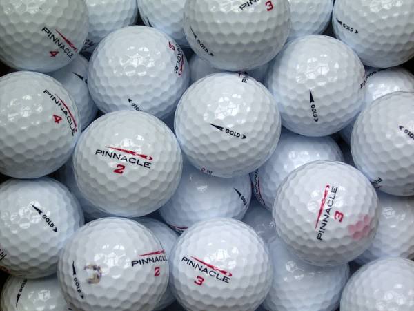 Pinnacle Gold Lakeballs - gebrauchte Gold Golfbälle AAA/AAAA-Qualität