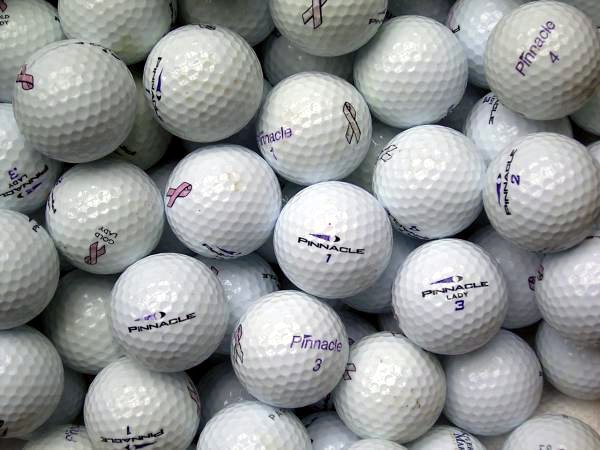 Pinnacle Lady/Ribbon Lakeballs - gebrauchte Lady/Ribbon Golfbälle AAA/AAAA-Qualität