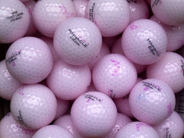Pinnacle Lady/Ribbon Crystal Pink Lakeballs - gebrauchte Lady/Ribbon Crystal Pink Golfbälle AAA/AAAA-Qualität