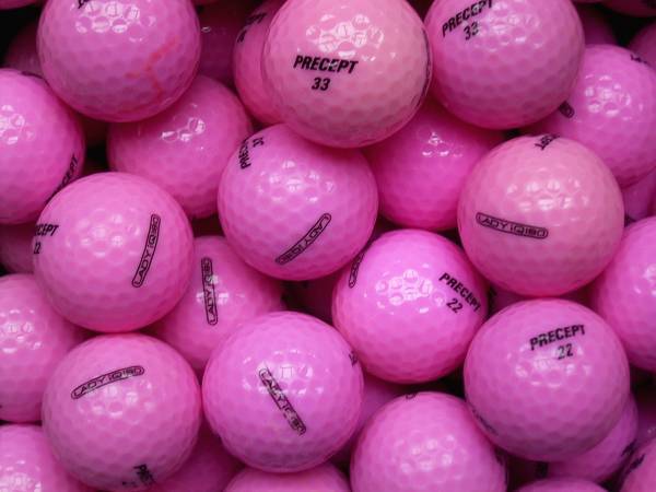 Precept Lady iQ 180/Plus Pink Lakeballs - gebrauchte Lady iQ 180/Plus Pink Golfbälle AAA/AAAA-Qualität