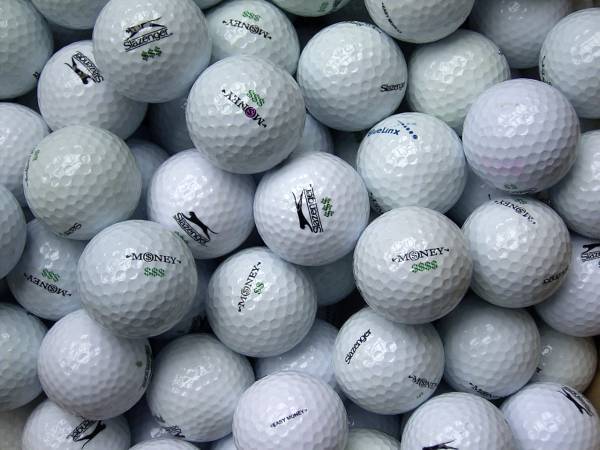 Slazenger Money Lakeballs - gebrauchte Money Golfbälle AAA/AAAA-Qualität