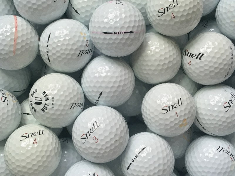 Snell MTB Mix Lakeballs - gebrauchte MTB Mix Golfbälle AAA/AAAA-Qualität