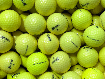 Srixon AD333 Gelb Lakeballs - gebrauchte AD333 Gelb Golfbälle AAA/AAAA-Qualität