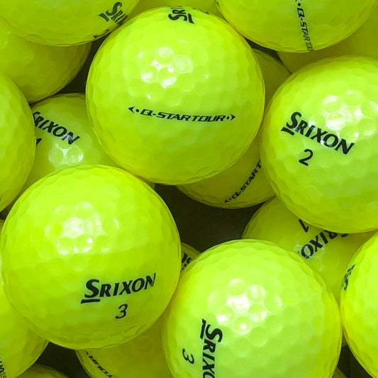 Srixon Q-Star Tour Gelb Lakeballs - gebrauchte Q-Star Tour Gelb Golfbälle 