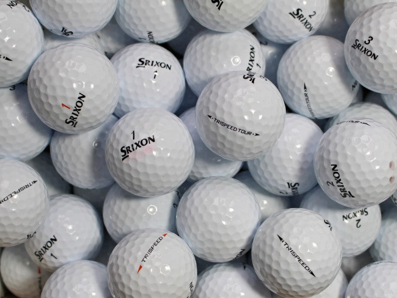 Srixon TriSpeed/TriSpeed Tour Lakeballs - gebrauchte TriSpeed/TriSpeed Tour Golfbälle AAA/AAAA-Qualität