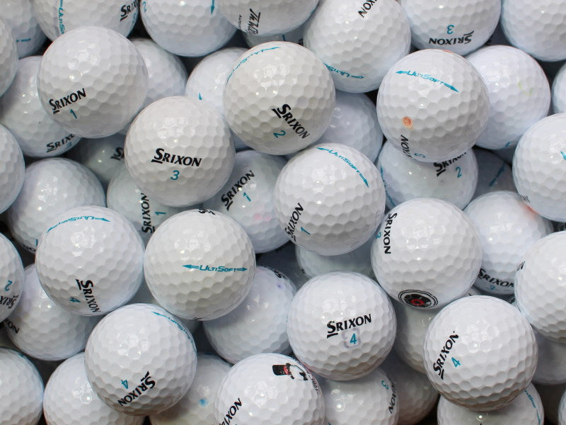 Srixon UltiSoft Lakeballs - gebrauchte UltiSoft Golfbälle AAA/AAAA-Qualität