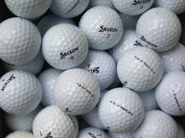Srixon Z-Star X Lakeballs - gebrauchte Z-Star X Golfbälle AA/AAA-Qualität