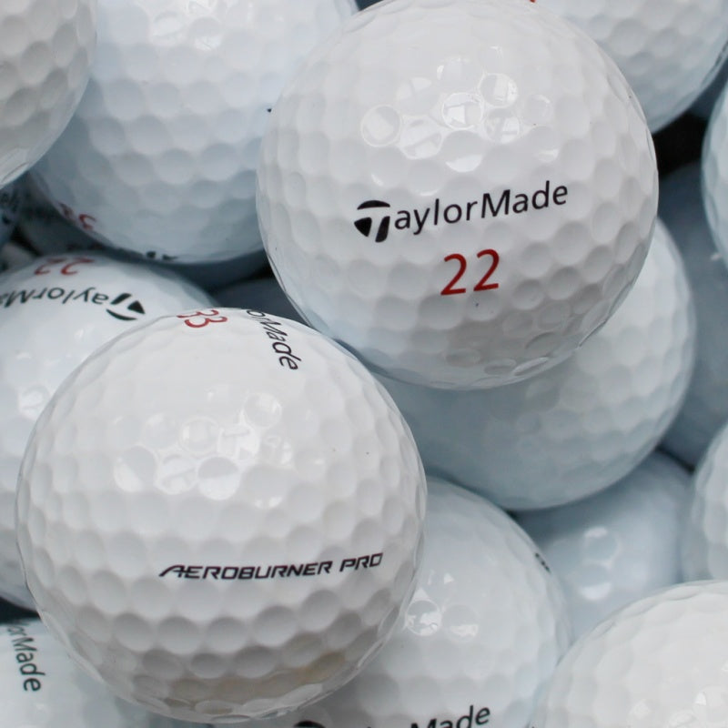 TaylorMade Aeroburner Pro Lakeballs - gebrauchte Aeroburner Pro Golfbälle
