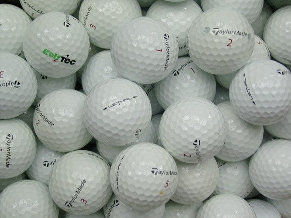 TaylorMade Lethal Lakeballs - gebrauchte Lethal Golfbälle AAA/AAAA-Qualität