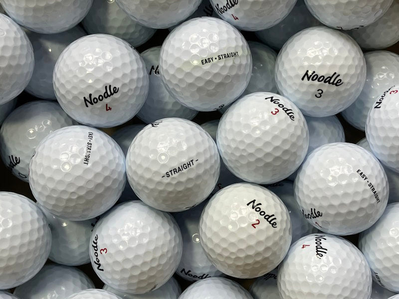 Noodle Straight Lakeballs - gebrauchte Noodle Straight Golfbälle AAA/AAAA-Qualität