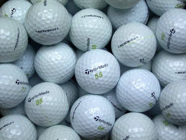 TaylorMade RocketBallz Lakeballs - gebrauchte RocketBallz Golfbälle AAA/AAAA-Qualität