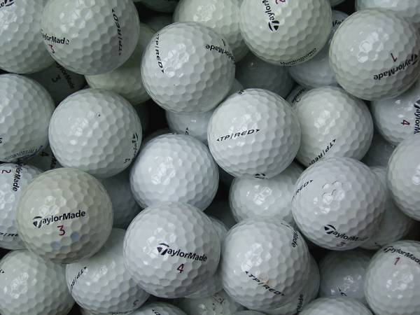 TaylorMade TP Red Lakeballs - gebrauchte TP Red Golfbälle AAA/AAAA-Qualität