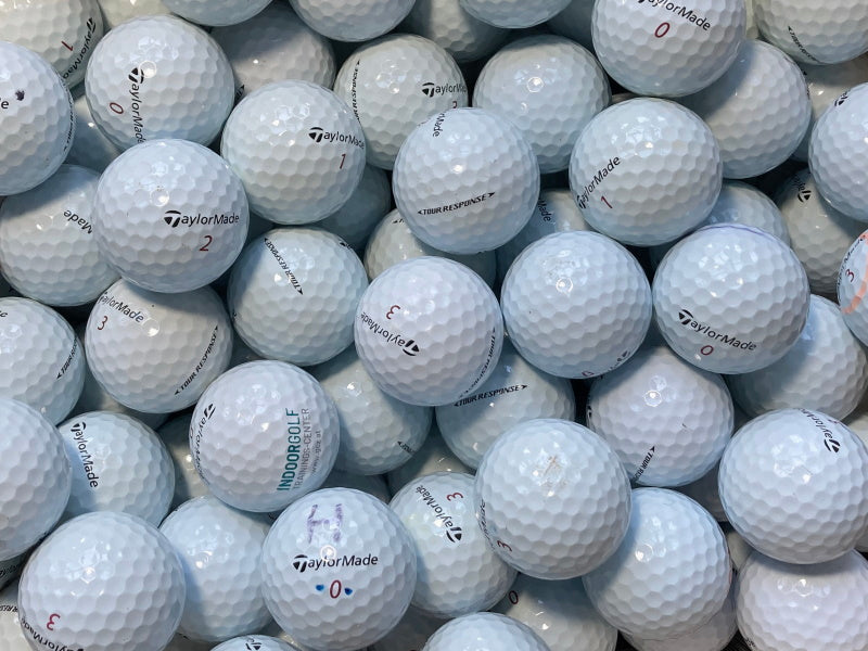 TaylorMade Tour Response Lakeballs - gebrauchte Tour Response Golfbälle AA/AAA-Qualität