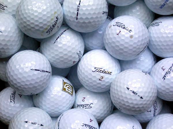 Titleist NXT (Distance) Lakeballs - gebrauchte NXT (Distance) Golfbälle AAA/AAAA-Qualität