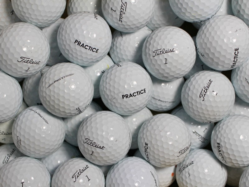 Titleist Pro V1 Practice Lakeballs - gebrauchte Pro V1 Practice Golfbälle AAA/AAAA-Qualität