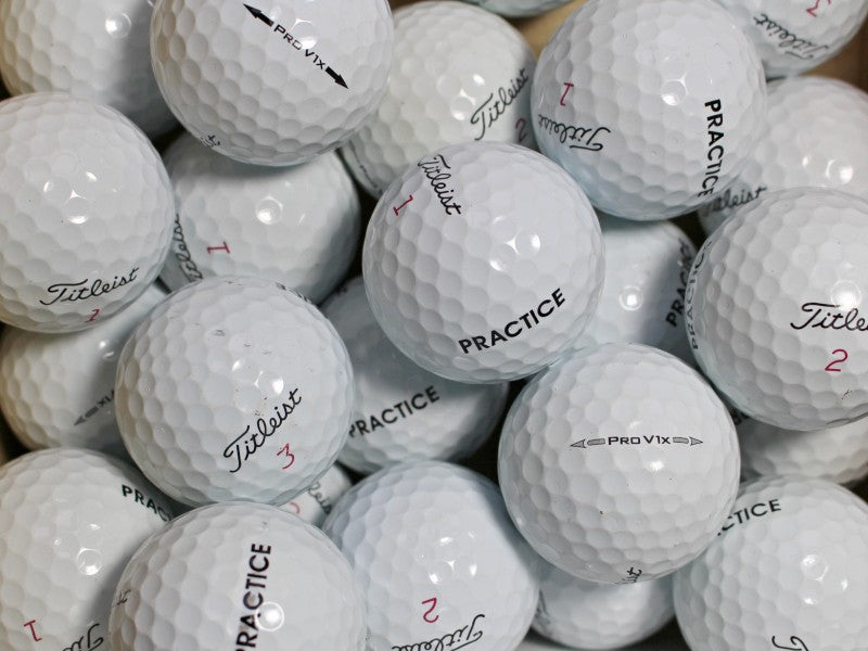 Titleist Pro V1x Practice Lakeballs - gebrauchte Pro V1x Practice Golfbälle AAA/AAAA-Qualität