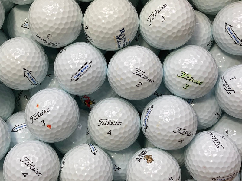 Titleist Tour Speed Lakeballs - gebrauchte Titleist Tour Speed Golfbälle AAA/AAAA-Qualität