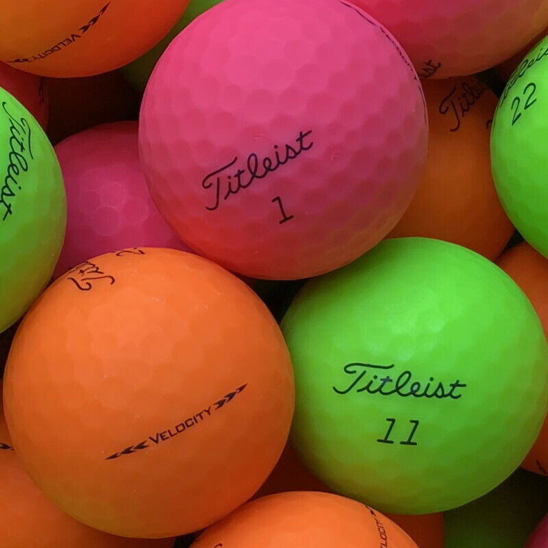 Titleist Velocity Matt Bunt Lakeballs - gebrauchte Velocity Matt Bunt Golfbälle