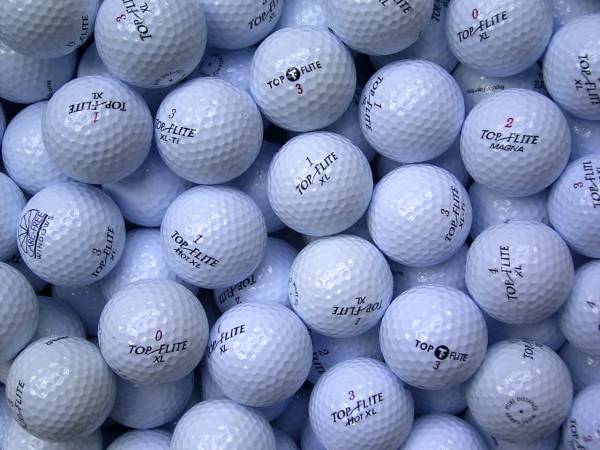 Top-Flite Mix Lakeballs - gebrauchte Top-Flite Mix Golfbälle AAA/AAAA-Qualität