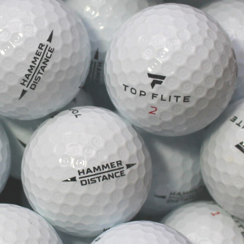 Top-Flite Hammer Distance Lakeballs - gebrauchte Hammer Distance Golfbälle
