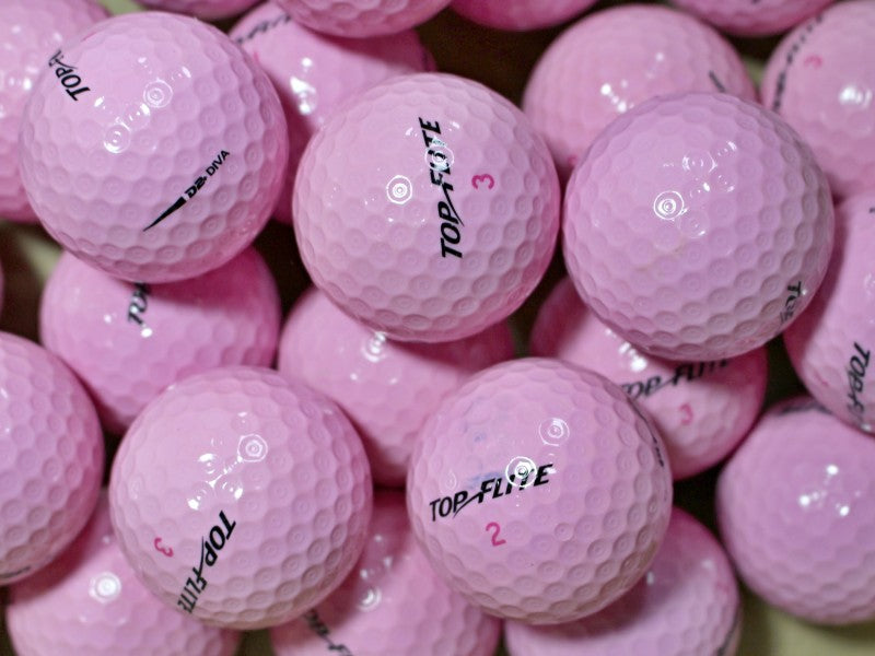 Top-Flite D2 Diva Pink Lakeballs - gebrauchte D2 Diva Pink Golfbälle AAA/AAAA-Qualität