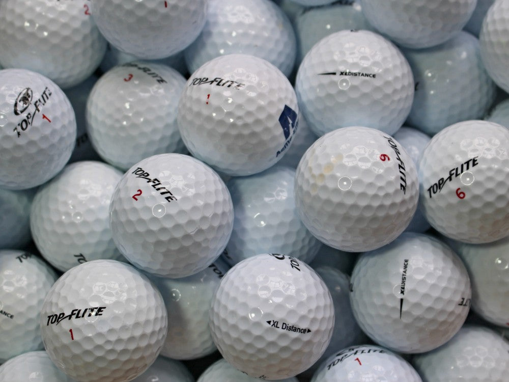 Top-Flite XL Distance Lakeballs - gebrauchte XL Distance Golfbälle AAA/AAAA-Qualität