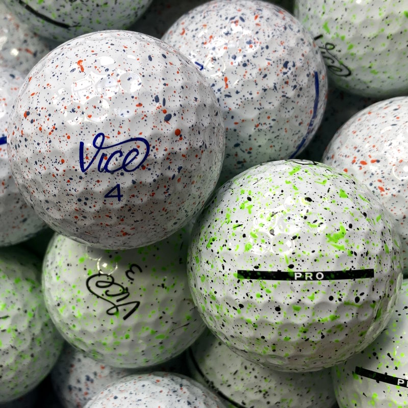 Vice Pro Drip Bunt Lakeballs - gebrauchte Pro Drip Bunt Golfbälle